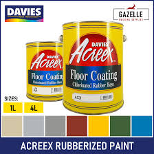 bronco rubberized paint for flooring