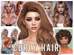 sims 4 curly hair cc collection sims