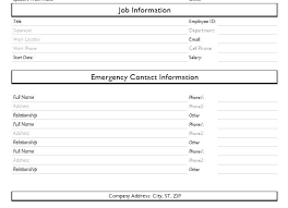 Employee Change Form Template Luxury Information Excel And