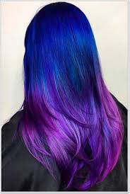 Hanki 17.000 sekunnin woman sniffing lilac. Blue And Purple Hair Ideas You Can Sport This Season