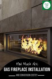 how much are gas fireplace installation