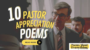 10 pastor appreciation poems poems