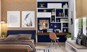 study room colour combinations