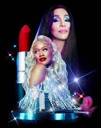 cher partnered with mac cosmetics