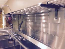 Stainless Steel Tile Commercial Kitchen