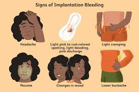 implantation bleeding when it occurs