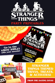Challenge them to a trivia party! Stranger Things Party For 2 Or More From The Dating Divas