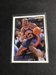 Collector's choce draft trade #3. 1994 95 Fleer Lottery Exchange 3 Grant Hill Rookie Card Pistons Draft Pick Ebay