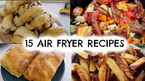 15 air fryer recipes what to cook in