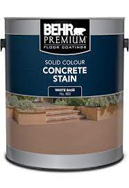Solid Colour Concrete Stain Behr