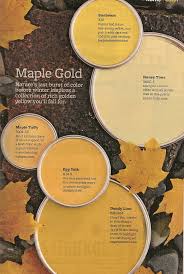 Bhg Maple Gold Color Scheme Gold