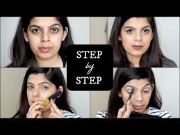 step makeup tutorial for beginners