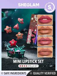 sheglam hi beam mini lipstick set
