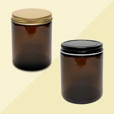 9 Oz 4 Oz Amber Candle Jar Clear Jar
