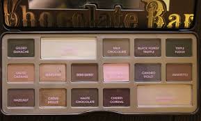 chocolate bar eyeshadow palette review