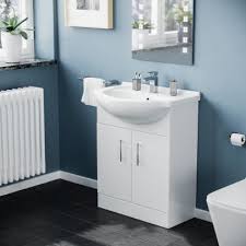 Hypar 410mm Cabinet White With Basin