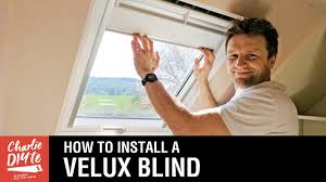 how to fit a velux blind you