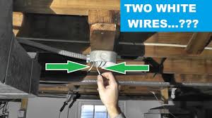 Wire size of the high line feeders so as to be able to provide adequate when wiring his house has. How To Find Hot Black Wire When You Have Two White Wires Youtube