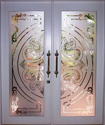 etched glass door glass etching designs