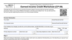 irs form 15111 instructions earned