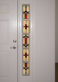 Prairie Style Stained Glass Sidelights