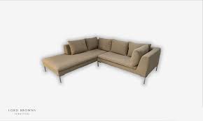 b b italia charles l shape sofa