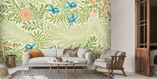 larkspur pattern wallpaper wallsauce uk