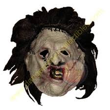 deluxe leatherface mask by rubies