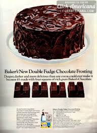 baker s double fudge chocolate frosting