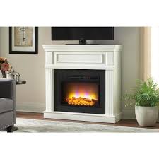 freestanding electric fireplace