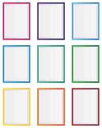 picture frame template printable