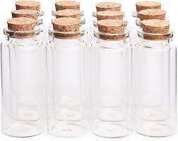 Mini Glass Bottles Jars