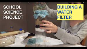 homemade water filter step by step