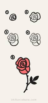 15 easy rose drawing ideas