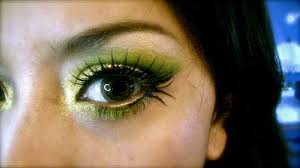crazy for gold green makeup tutorial