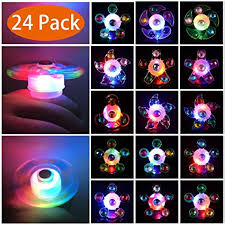 Amazon Com Mikulala Birthday Party Favors For Kids Prizes 25 Pack Flashing Led Light Up Rings Toys Bulk Boys Girls Gift Blinky Glow In The Dark Party Supplies 5 Color 10 Shape Goodie