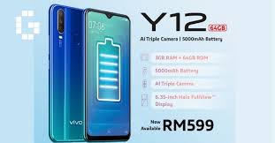 2:15 hp terbaru 53 просмотра. Upgraded Vivo Y12 With 64gb Rom Now Available In Malaysia At Rrp Rm599 Gamerbraves