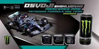Mercedes Amg Petronas F1 Merchandise Giveaway Promotions Monster Energy Croatia