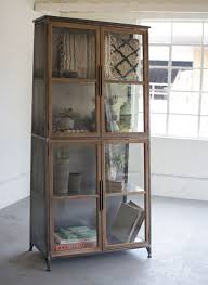 Glass Door Slanted Display Cabinet