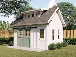 Storage Shed Plans 16 X12 Garden