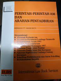 Peran pphp era perpres 16/2018. Buku Perintah Am Books Stationery Books On Carousell