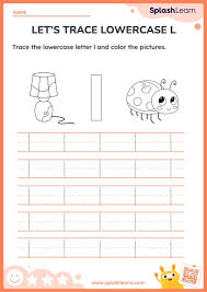 letter tracing worksheets for
