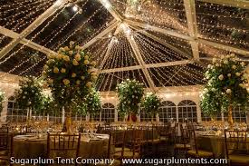 Starlight Effect Lighting In The Ceiling Of This Clear Top Tent Simple And Yet Elegant Tent Wedding Reception Tent Wedding Clear Tent