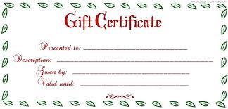 Blank Gift Card Template Uses For Certificate Templates Certificates