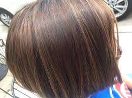 Ammonia Free Inoa Hair Color And Warm Gold Highlights So