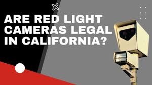 red light cameras legal in california