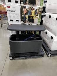 keter bevy bar table cooler combo