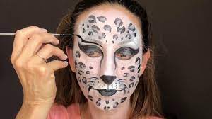 snow leopard face paint you