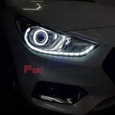 Độ đèn led xe Accent, FixAuto chuyên độ đèn bi led, xenon, laser ô tô.