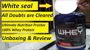 ultimate nutrition prostar white seal